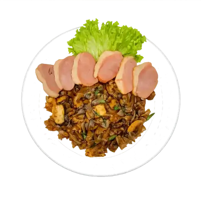Dry Kuey Teow Smoked Duck