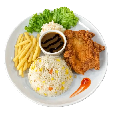 Nasi Goreng Chicken Chop Drumstick