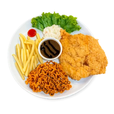 Ramen Chicken Chop