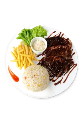 Nasi Goreng Lamb Chop